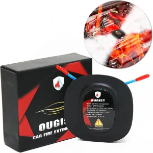 0.2lbs Small Automatic Fire Extinguisher, Easy to Clean, Fire Extinguisher for Car Truck SUV,Electric Box, Ship Cabin, Vehicle,Effectively Extinguishes A, B, C, E,F Class Fires