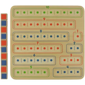 1-10 Number Bonds Learning Board