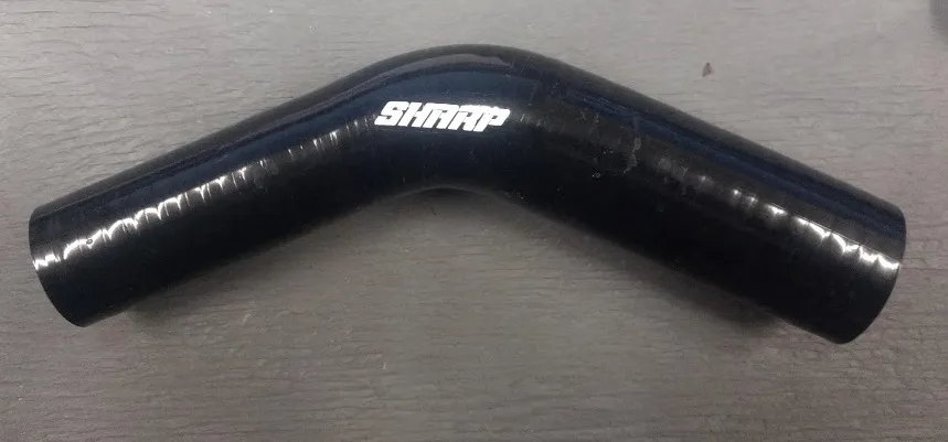 1 1/4"-1" Silicone 45 Degree Adapter