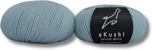 100% Baby Alpaca Yarn for Knitting & Crocheting - Set of 2 Skeins of Premium Yarn DK - Lightweight, Hypoallergenic & Thermal Peru Made - Ideal for Delicate Projects (Baby Blue - AZ081)