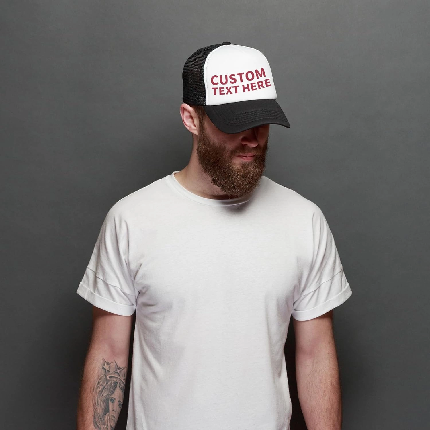 10 Pack of Blank Trucker Hat Bulk Men and Women Hats Bulk DIY Graffiti Mesh Hat Hot Stamping Hats