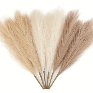 10PCS Fluffy Pampas Grass