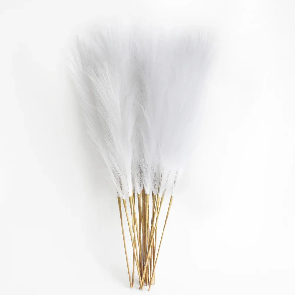 10PCS Fluffy Pampas Grass