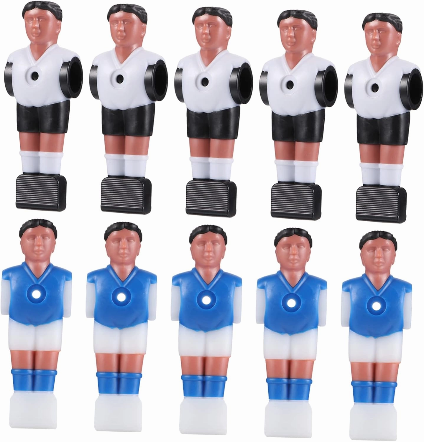 10pcs Soccer Player Toys Football Table Puppet Player Toy Football Set