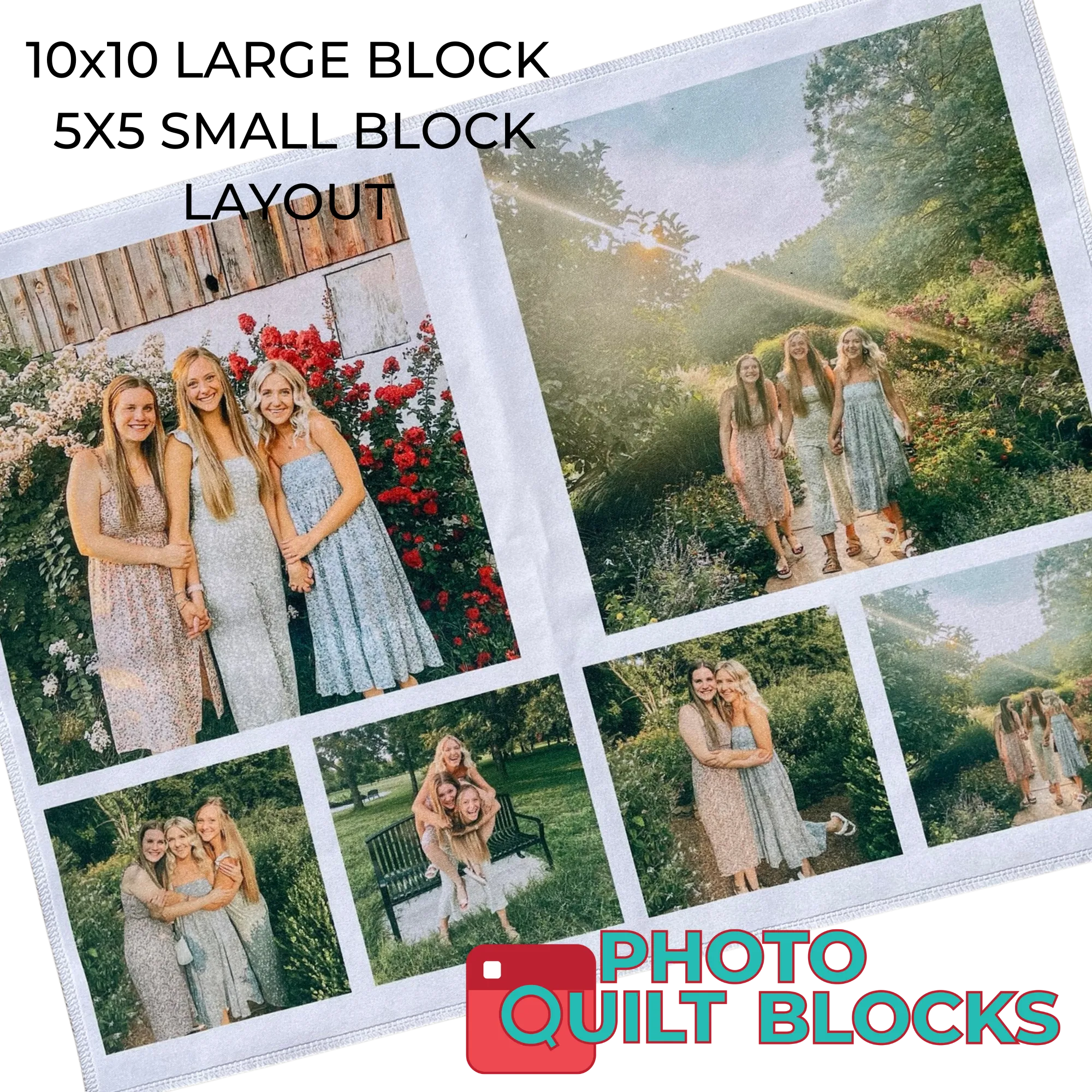 10x10 and 5x5 in Fat Quarter Fabric Layouts | Sew Simple Quilt Shoppe