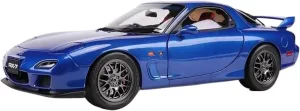 1：18 for Mazda RX7 Simulation Alloy Car Model Hobby Collection Souvenirs Mini Simulation Toys
