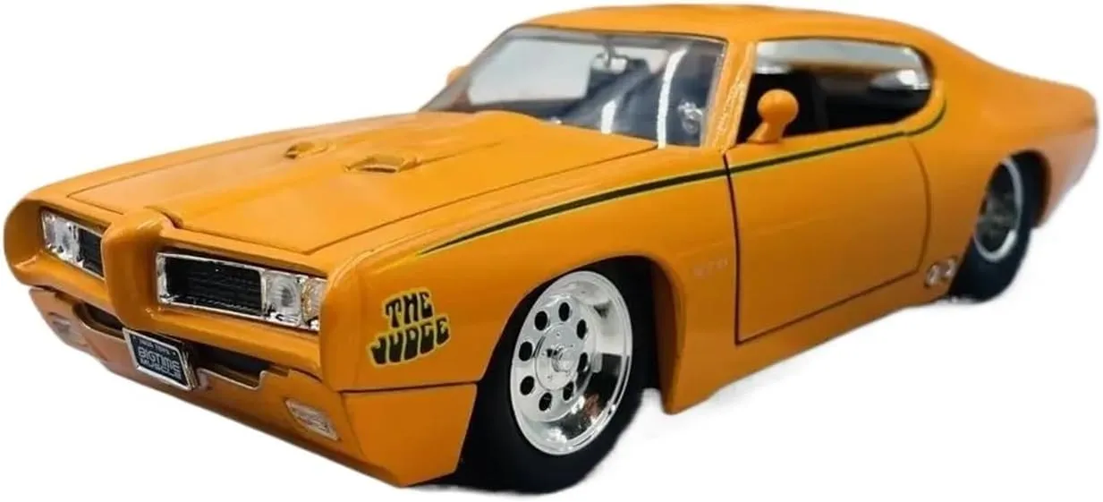 1:24 for Pontiac GTO Judge 1969 Simulation Alloy Car Model Multifunctional Decorative Souvenirs Mini Simulation Toys(Blue)