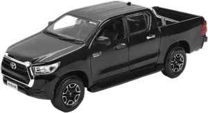 1:27 for Toyota Hilux Alloy Car Model Collection Display Decoration Souvenir Mini Simulation Toys(Black)