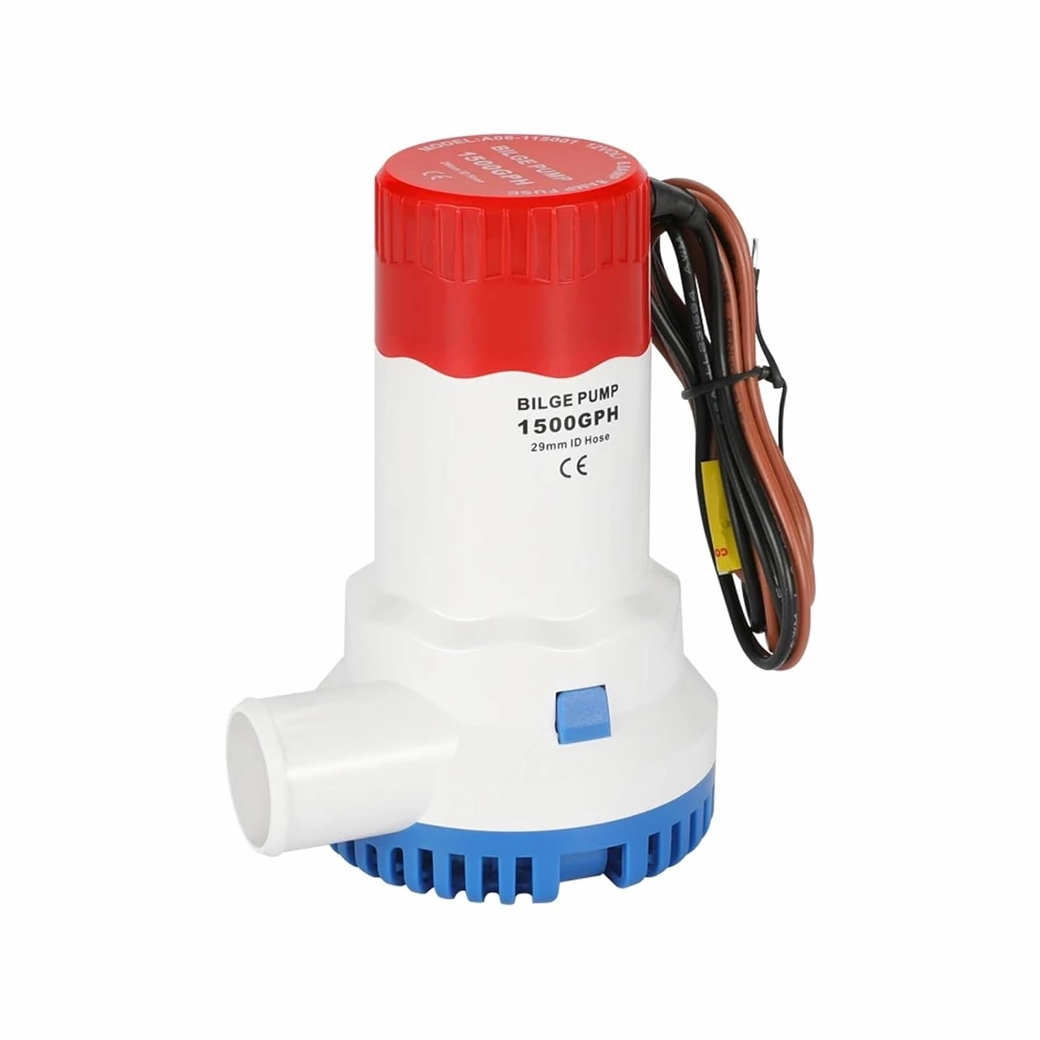 12V 24V 220V 60L/min 1100GPH Bilge Pump Mini Boat Pumps 12 V Submersible Kayak Rule Water 24 Volt Garden Rinse Car Wash Bath(12V,MKBP-G1100)