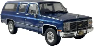 1:43 for Chevrolet Suburban 1988 Diecast Metal Car Model Home Decoration Metal Ornaments Mini Simulation Toys