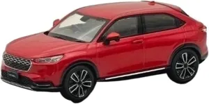 1:43 for Honda VEZEL Crystal Red (M) Diecast Model Car Collection Souvenir