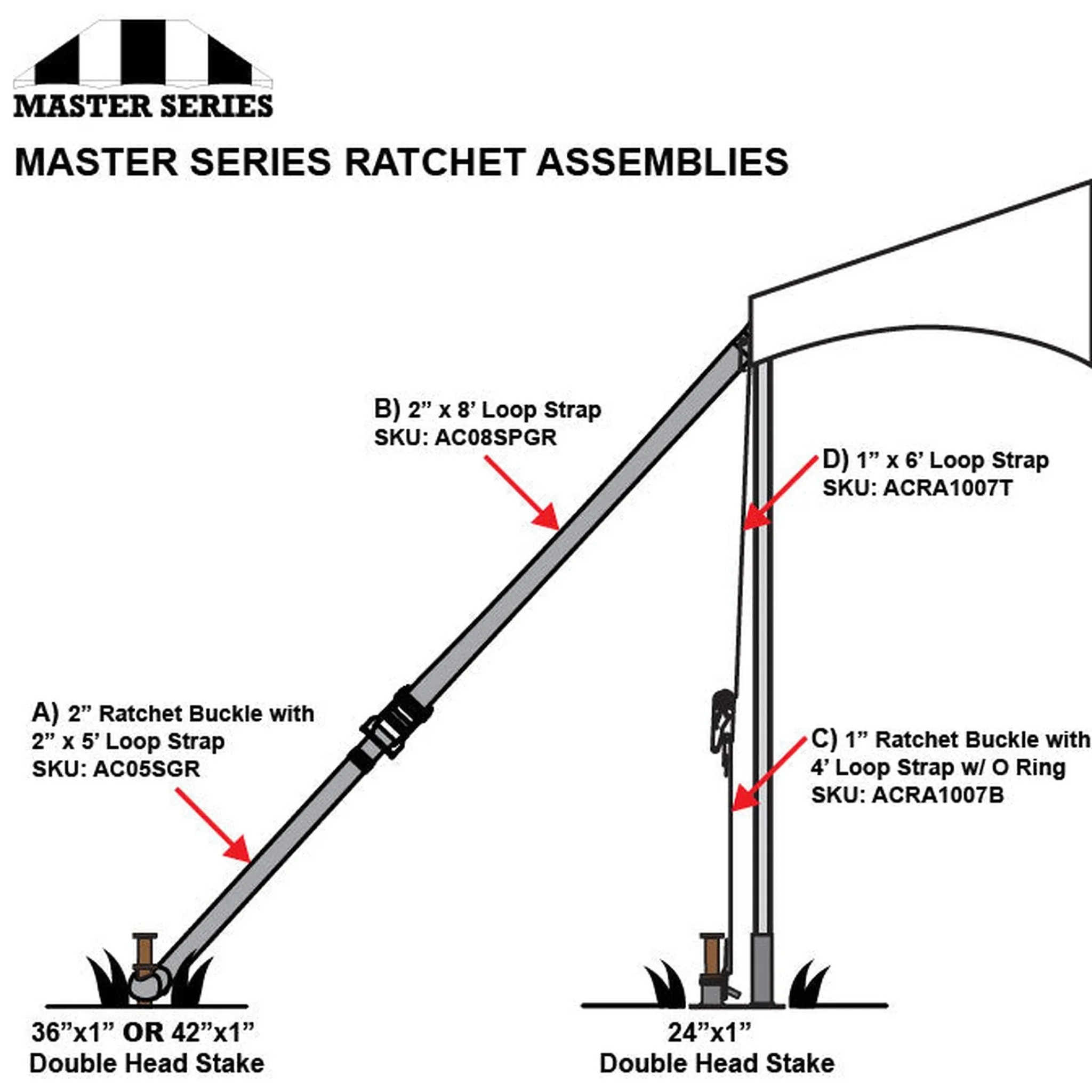 15x45 Master Series Frame Tent