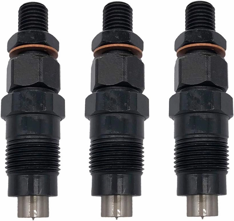 16032-53900 3pcs Fuel Injectors Compatible with Kubota Engine D905 D1005 D1105 V1305 V1505 V1205 V1505-T