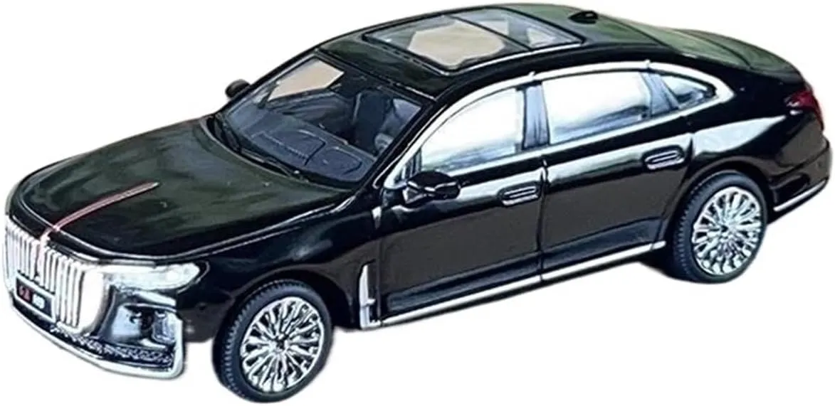 1:64 for Hong Qi H9 Alloy Car Model Collectible Ornaments Decorative Souvenirs Mini Simulation Toys