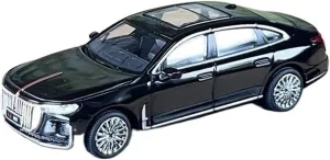1:64 for Hong Qi H9 Alloy Car Model Collectible Ornaments Decorative Souvenirs Mini Simulation Toys