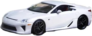 1:64 for Lexus LFA White Sports Car Alloy Model Collectible Ornaments Decorative Souvenirs Mini Simulation Toys