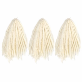 18 Inches Pack of 3 Marley Hair For Faux Locs Soft & Bouncy Cuban Twist Hair Synthetic Kanekalon Kinky Twist Hair For Braiding Crochet Marley Twist Braiding Hair For Black Woman #613