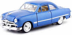 1949 Ford Coupe, Metallic Blue - Showcasts 73213 - 1/24 Scale Diecast Model Car, but NO Box