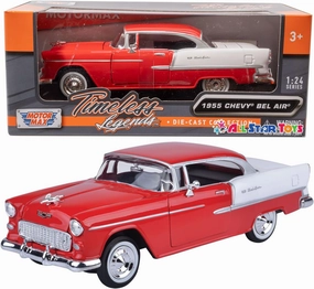 1955 Chevy Bel-Air 1/24 Red by Chevrolet