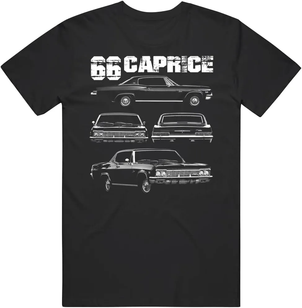 1966 Caprice Multi Angle View Classic Car T Shirt