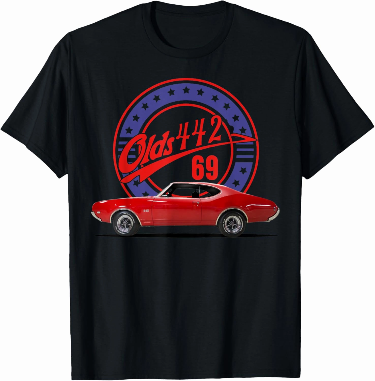 1969 69 olds 442 muscle car T-Shirt
