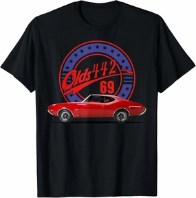 1969 69 olds 442 muscle car T-Shirt