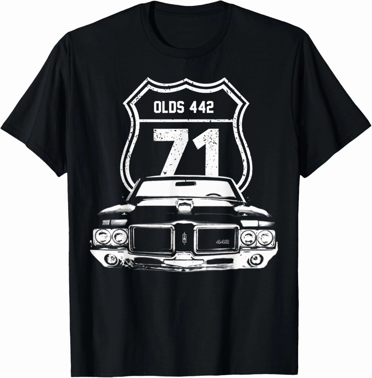 1971 71 olds 442 muscle car T-Shirt