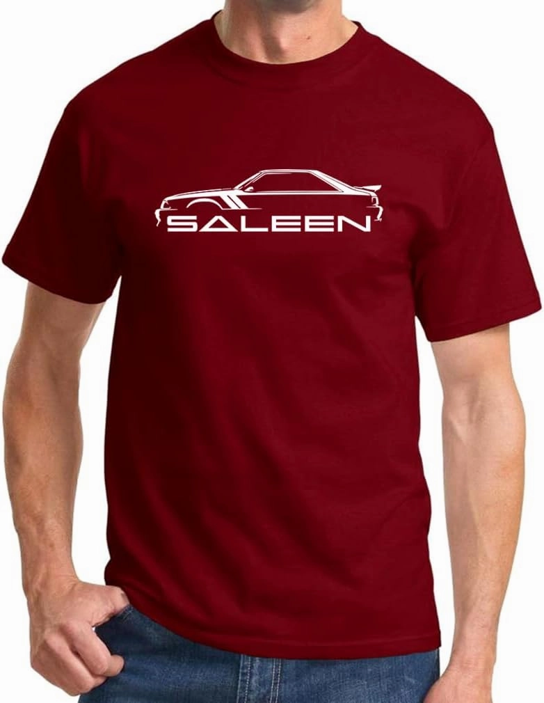 1989 Saleen SSC 5.0 Mustang Hatchback Classic Outline Design Tshirt