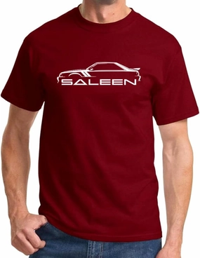 1989 Saleen SSC 5.0 Mustang Hatchback Classic Outline Design Tshirt