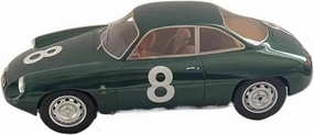 1:18 for Alfa Romeo Giulietta Resin Racing Car Models Collection Souvenir Decoration Mini Simulation Toys(Green)