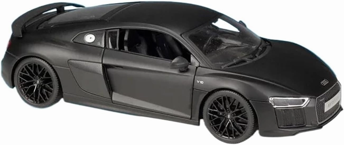 1:18 for Audi R8 V10 Plus Alloy Car Model Simulation Collection Ornament Mini Simulation Toys(Blue)