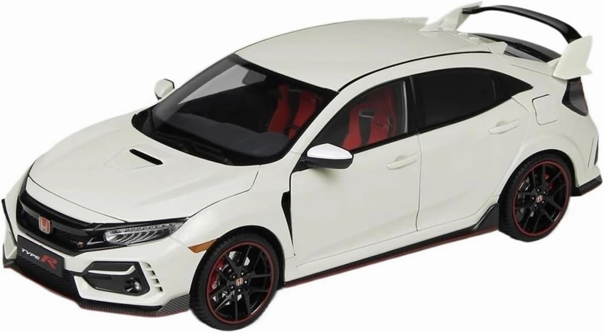 1：18 for Honda Civic Type R FK8 Simulation Alloy Car Model Hobby Collection Souvenirs Mini Simulation Toys(Blue)