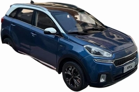 1:18 for KIA KX3 Alloy Car Model Artwork Souvenir for Collection and Display Mini Simulation Toys(Blue)