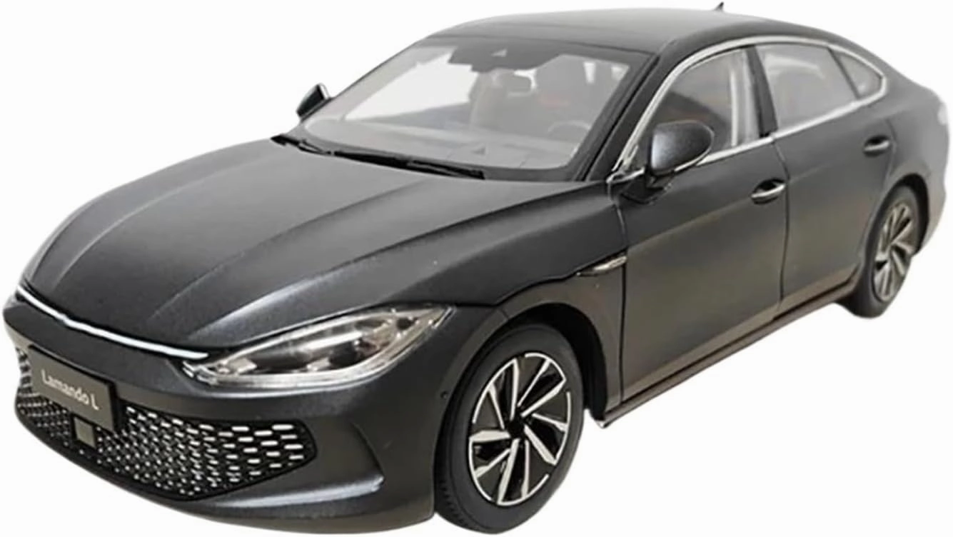 1:18 for SAIC Lingdu L Simulation Car Model Multifunctional Decorative Souvenirs Mini Simulation Toys(Black)