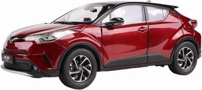 1：18 for Toyota IZOA Alloy Car Model Decoration Collection Souvenir Decoration Mini Simulation Toys(Red)