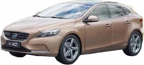 1:18 for Volvos XC60 SUV Alloy Car Model Diecasts Metal Vehicles Collection Souvenir Mini Simulation Toys(Brown)