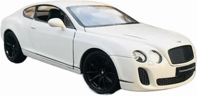 1：24 for Bentley Continental Supersports GT Simulation Alloy Car Model Hobby Collection Souvenirs Mini Simulation Toys(White)