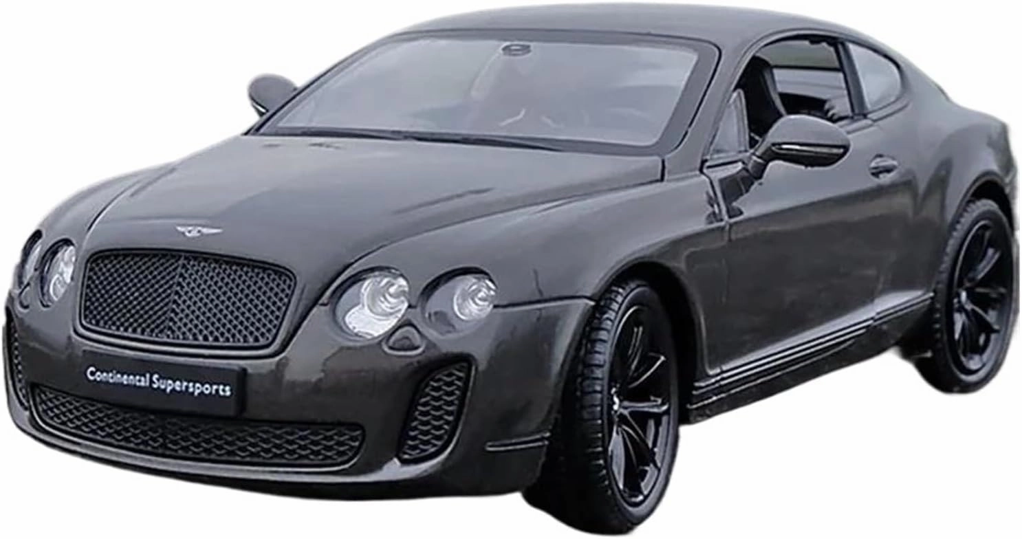 1：24 for Bentley Continental Supersports GT Simulation Alloy Car Model Hobby Collection Souvenirs Mini Simulation Toys(White)