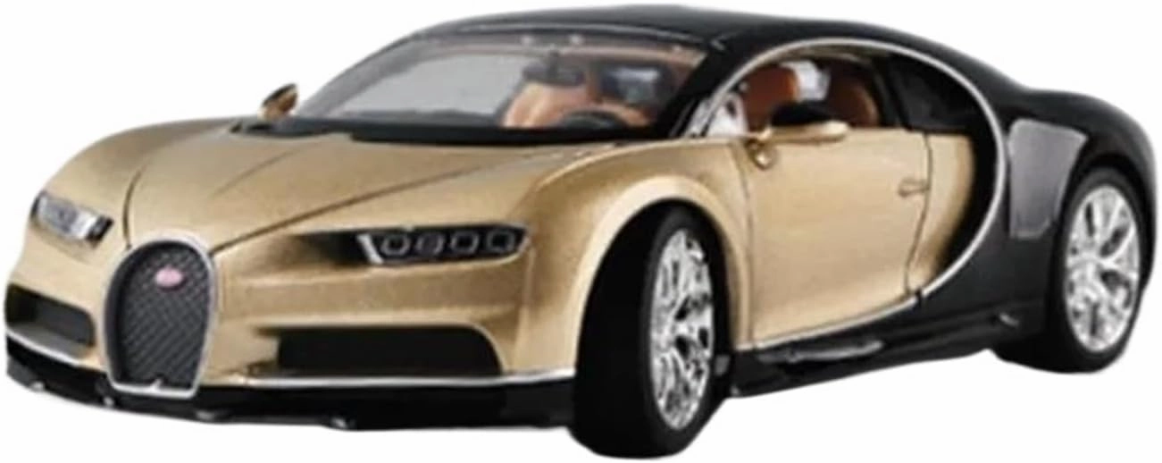 1:24 for Bugatti Chiron Alloy Car Model for Collection Memorial Mini Simulation Toys(Blue)