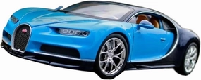 1:24 for Bugatti Chiron Alloy Car Model for Collection Memorial Mini Simulation Toys(Blue)