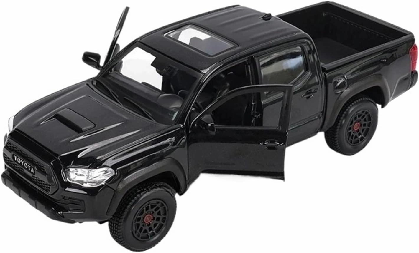 1:27 for Toyota Tacoma TRD Pro Alloy Car Model Collection Display Decoration Souvenir Mini Simulation Toys(Gray)