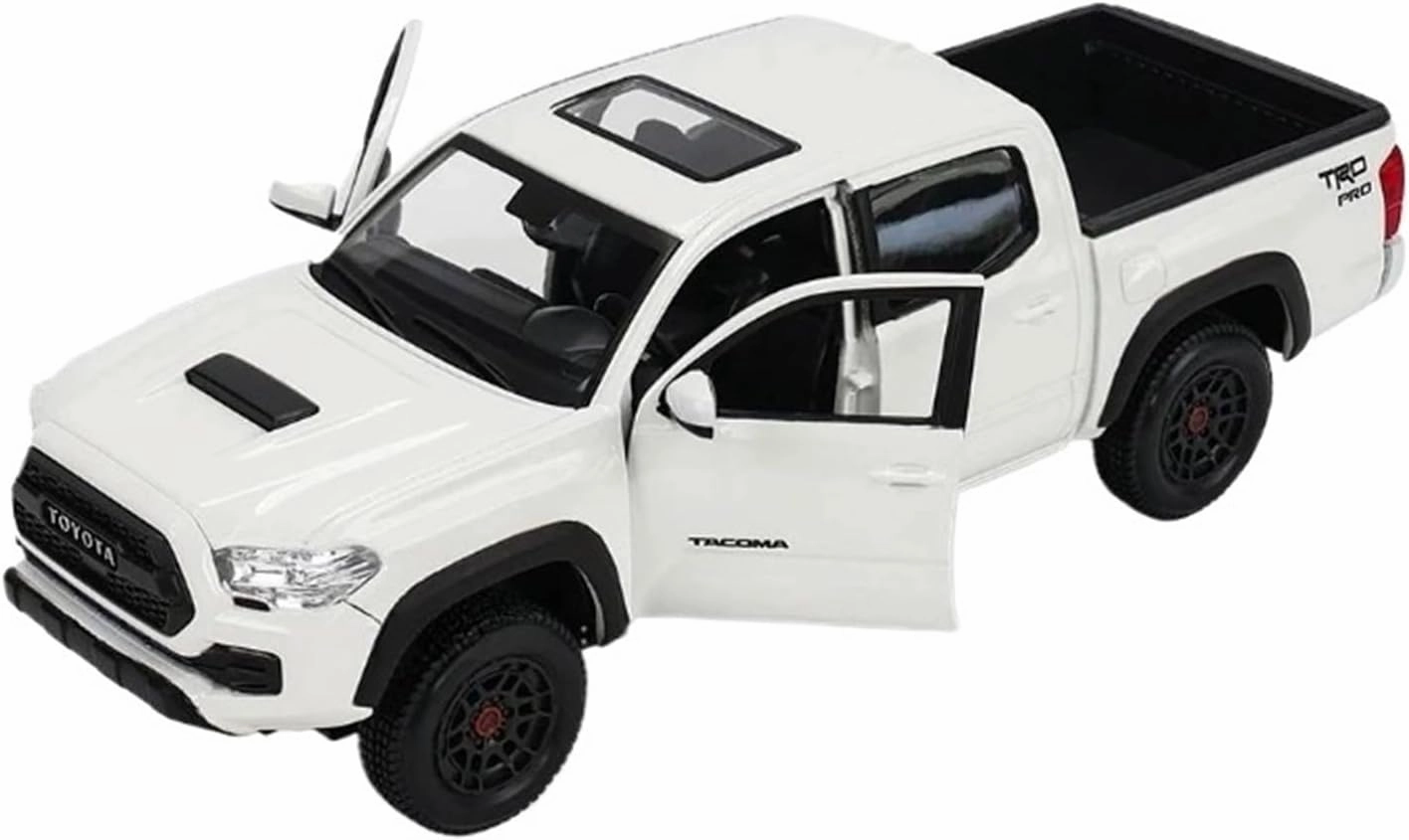 1:27 for Toyota Tacoma TRD Pro Alloy Car Model Collection Display Decoration Souvenir Mini Simulation Toys(Gray)
