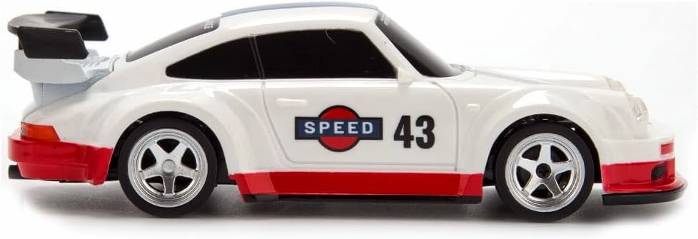 1/43 4WD Mini RC Drift Car with Gyro, 15 KM/H High Speed Sports Vehicle, 2.4G Full-Proportional Mini Electric RC Racing Car Model with LED Lights