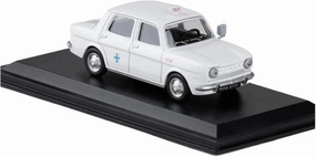 1:43 for Simca 1000 Marseille 1962 Cab Taxi Car Alloy Car Model Simulation Collection Ornament Mini Simulation Toys