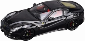 1:64 for Ferrari F12 TDF Black Simulation Alloy Car Model Ornaments Home Decoration