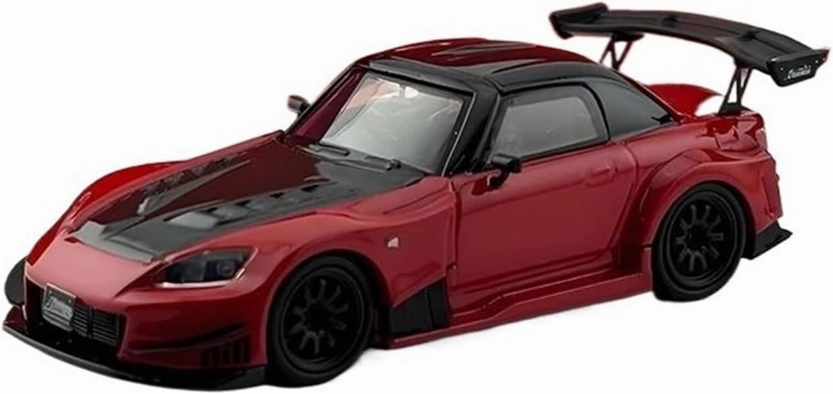1:64 for Honda S2000 Simulation Alloy Car Model Multifunctional Decorative Souvenirs Mini Simulation Toys(Yellow)