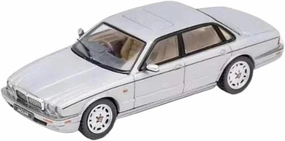 1:64 for Jaguar XJ XJR X300 Sports Edition Diecast Alloy Car Model Simulation Collection Artwork Mini Simulation Toys(Silver)