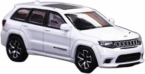 1：64 for Jeeps Grand Cherokee SUV Simulation Alloy Car Model Hobby Collection Souvenirs Mini Simulation Toys(White)