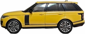 1:64 for Land Rover Range Rover Alloy Car Model Simulation Diecasts Metal Vehicles Collection Souvenir Mini Simulation Toys(Yellow)