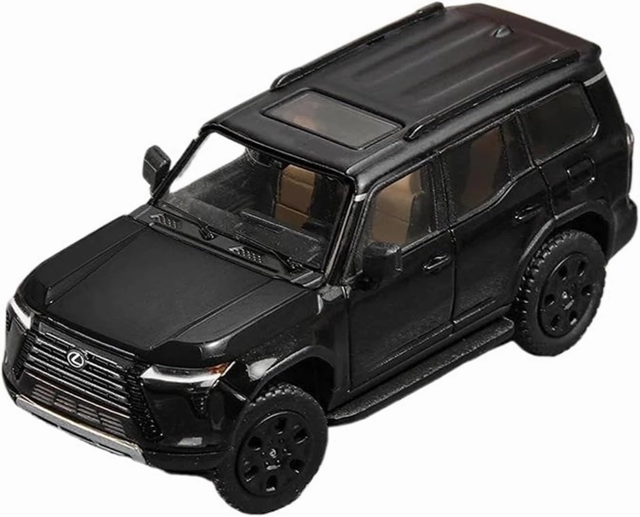 1:64 for Lexus GX550 Off-Road Diecast Alloy Car Model Simulation Collection Artwork Mini Simulation Toys(Gray)